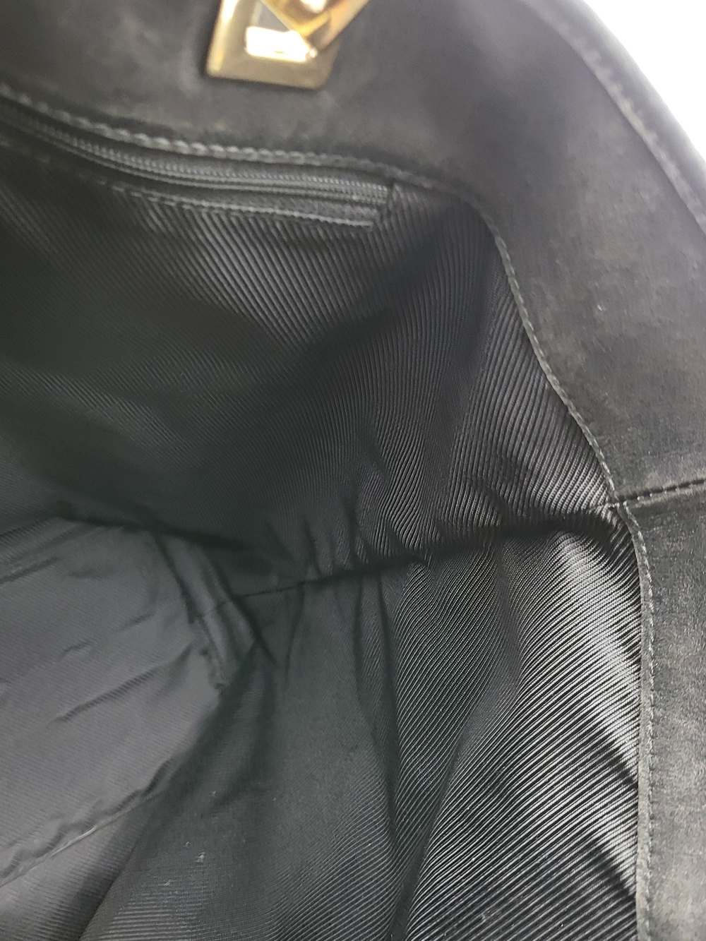 Gucci Tote Medium Bag GG Canvas & Black Leather...Authentic.... - Picture 9 of 16